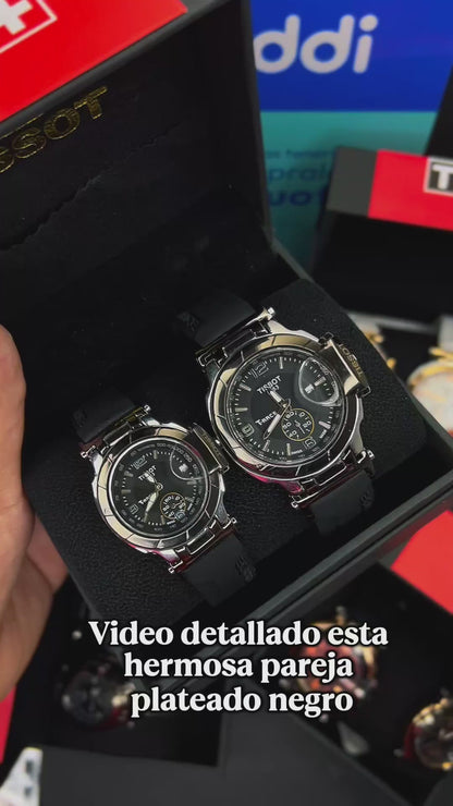 PAREJA TISSOT T-RACE  REF-NPN