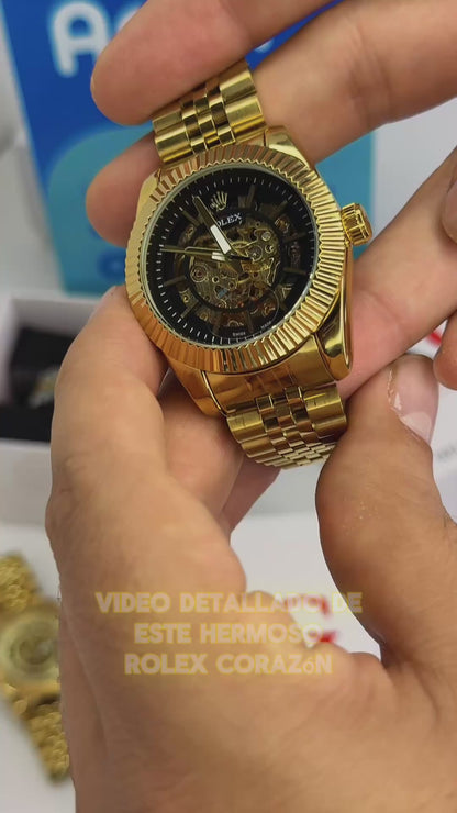 RLX AUTOMATICO CORAZON ABIERTO PRESIDET PARA HOMBRE REF-DN