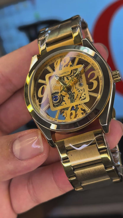 SWATCH TRASPARENTE PARA HOMBRE REF 301-D