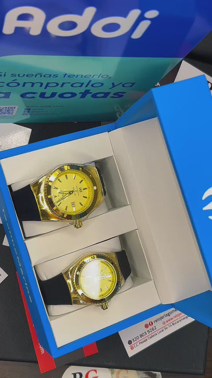 PAREJA INVICTA x TECHNOMARINE  REF-ND