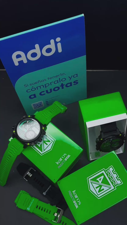 KAIROS ORIGINAL DEL ATLETICO NACIONAL DOBLE PULSO PARA HOMBRE