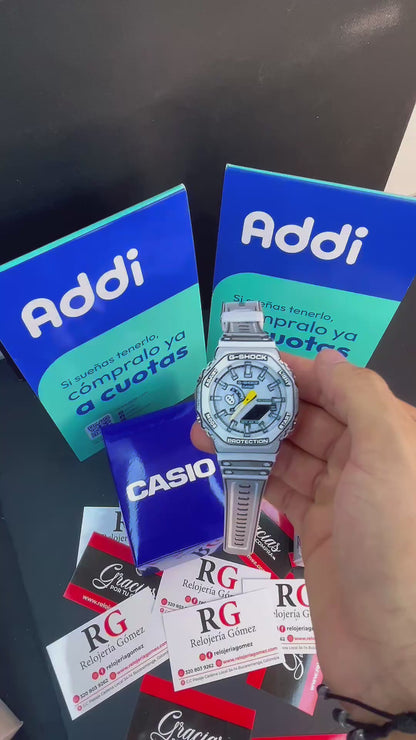 CASIO G-SHOCK PARA HOMBRE REF-GA2100-B