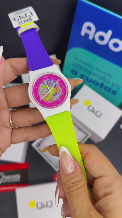 QyQ SUMERGIBLE TIPO SWATCH UNISES ORIGINAL REF-V41A-506VY