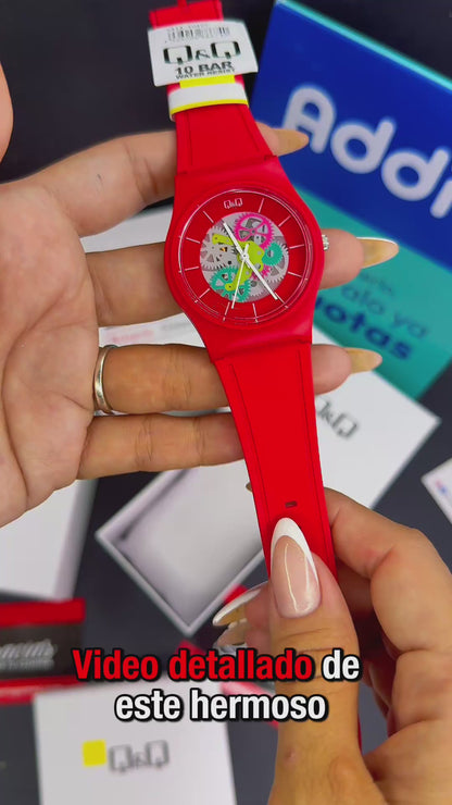 QyQ SUMERGIBLE TIPO SWATCH UNISES ORIGINAL REF-V41A-504VY