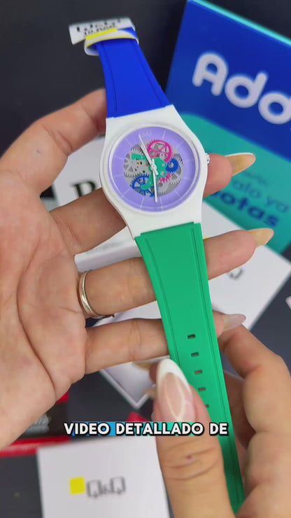 QyQ SUMERGIBLE  TIPO SWATCH UNISES ORIGINAL REF-V41A-508VY