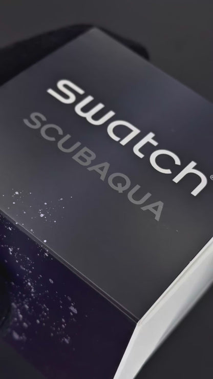 SWATCH ORIGINAL LUXURY  SCUBAQUA EGG YOLK PARA HOMBRE REF SSCU09J100