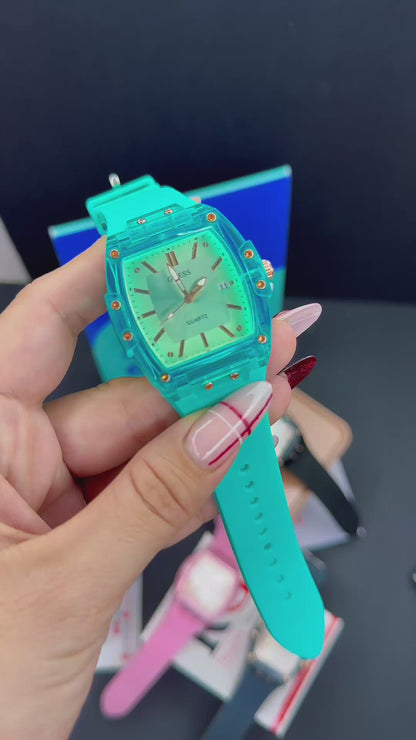 GUESS UNISEX TRASNPARENTE REF-V