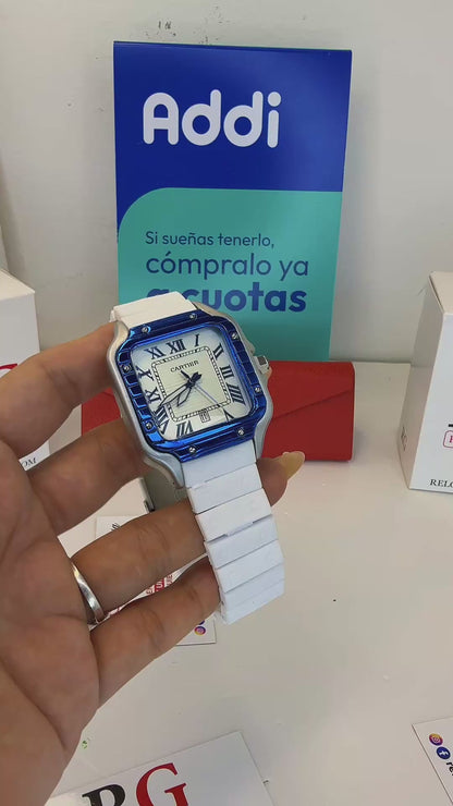 CARTIER DO´SANTOS GOMA PARA HOMBRE REF-BAB