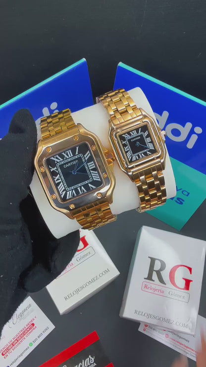 PAREJA CARTIER DO SANTOS TRIZADO REF-ORN