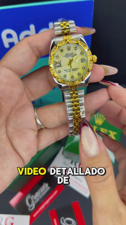 RLX DATE JUST CUBANO PARA MUJER REF-BD