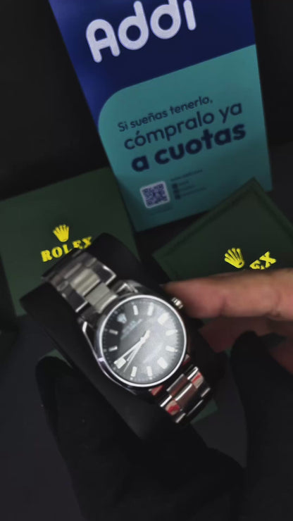 R0LEX OYSTER PARA HOMBRE REF-PN