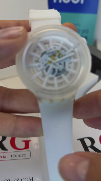 SWATCH TRANSPARENTE PARA HOMBRE REF-BB