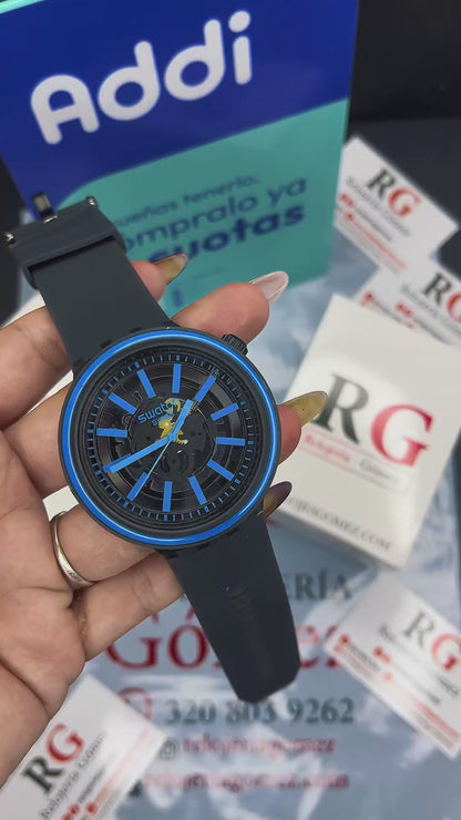 SWATCH SB0 NEGRO PARA HOMBRE REF-Nz