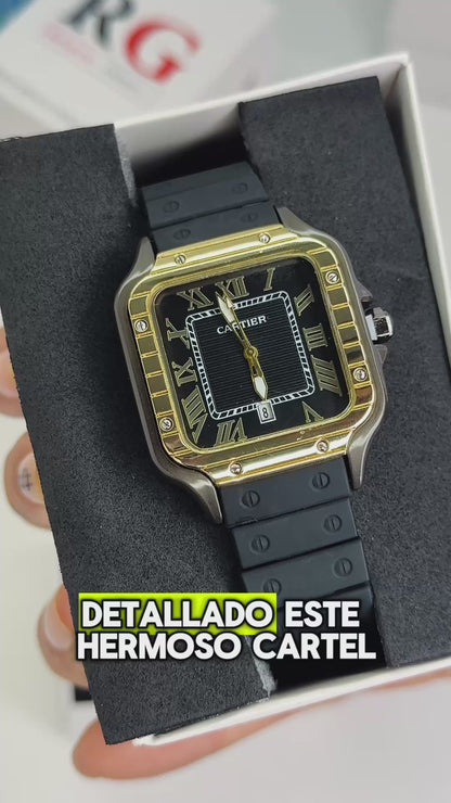 CARTIER DO´SANTOS GOMA PARA HOMBRE REF-ND