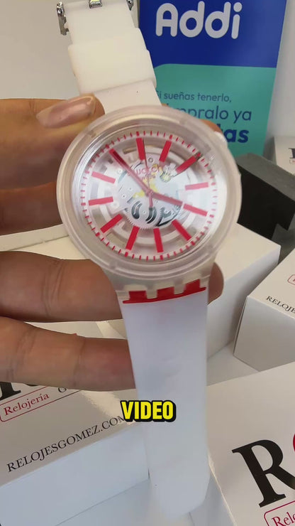 SWATCH TRANSPARENTE PARA HOMBRE REF-BR