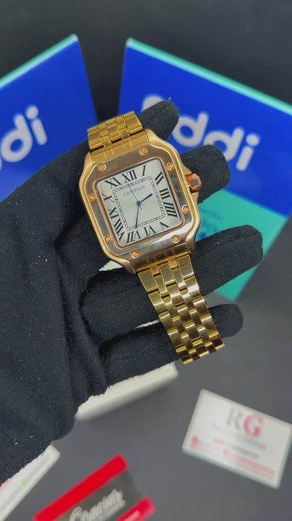 CARTIER DO SANTOS TRIZADO PARA DAMA REF-ORB