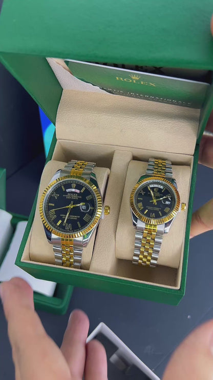 PAREJA R0LEX PRESIDENT  REF-BIN