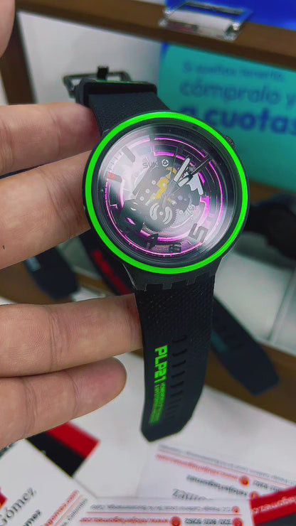 SWATCH PLANET PURPLE PARA HOMBRE REF-NVR