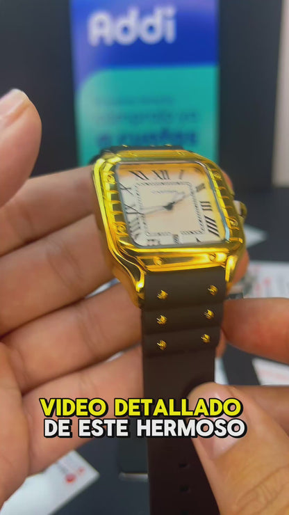 CARTIER DO´SANTOS PARA HOMBRE REF-GOMA-NDB