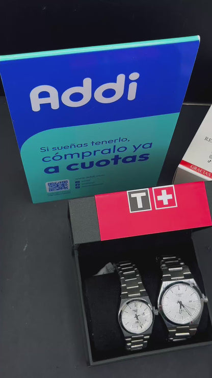 PAREJA DE TISSOT PRX REF-PB