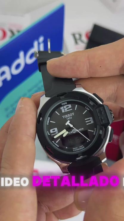 TISSOT DOBLE HORA T-RACE TOUCH  PARA HOMBRE REF-PN