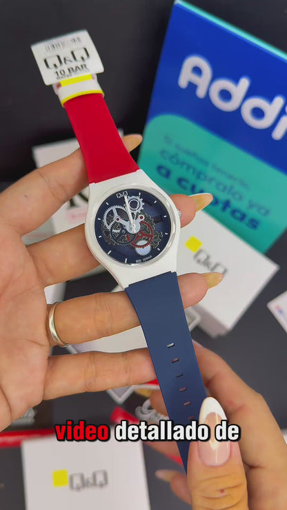 QyQ SUMERGIBLE TIPO SWATCH UNISES ORIGINAL REF-V39A-507VY