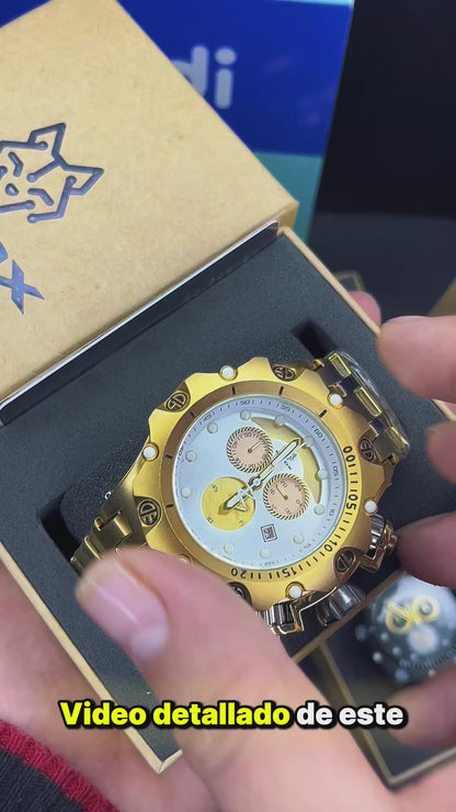 G FOX ORIGINAL FUNCIONAL POR INVICTA SUMERGIBLE PARA HOMBRE REF- DB