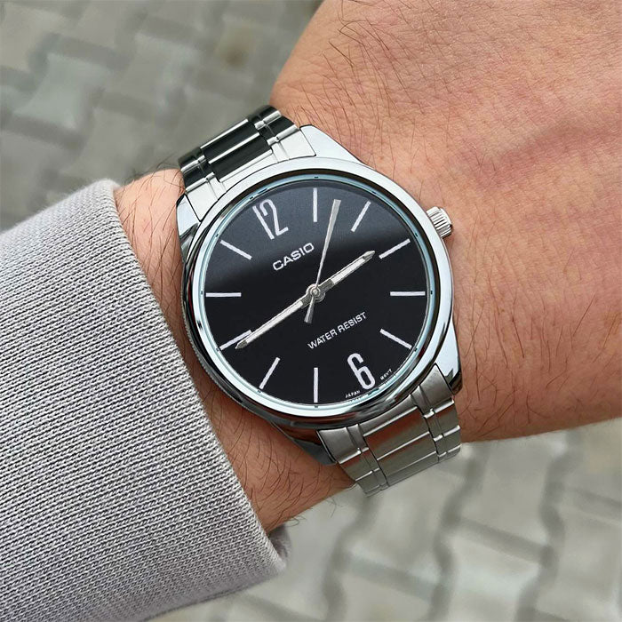 CASIO ORIGINAL PARA HOMBRE REF-MTP-V005D-1B