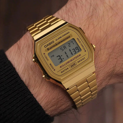 CASIO ORIGINAL UNISEX REF-A168WG-9W